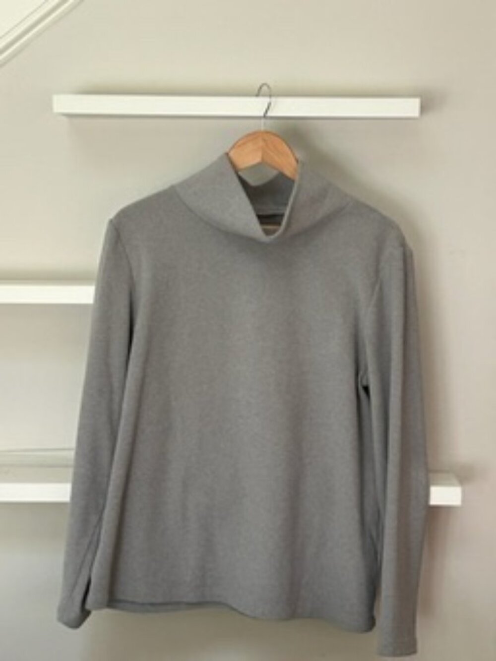 Dudley Stephens Park Slope Turtleneck in Vello Fleece